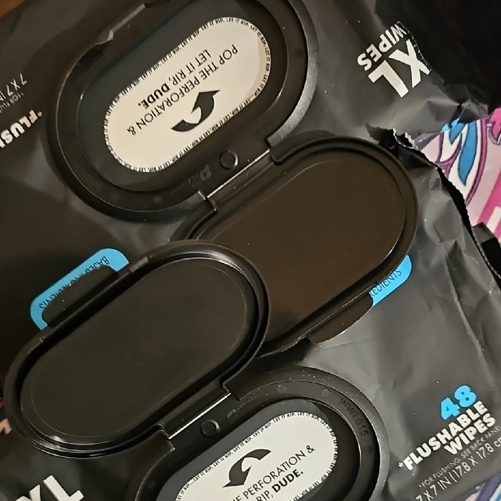 2 X Dude Wipes XL Flushable Wipes BRAND NEW